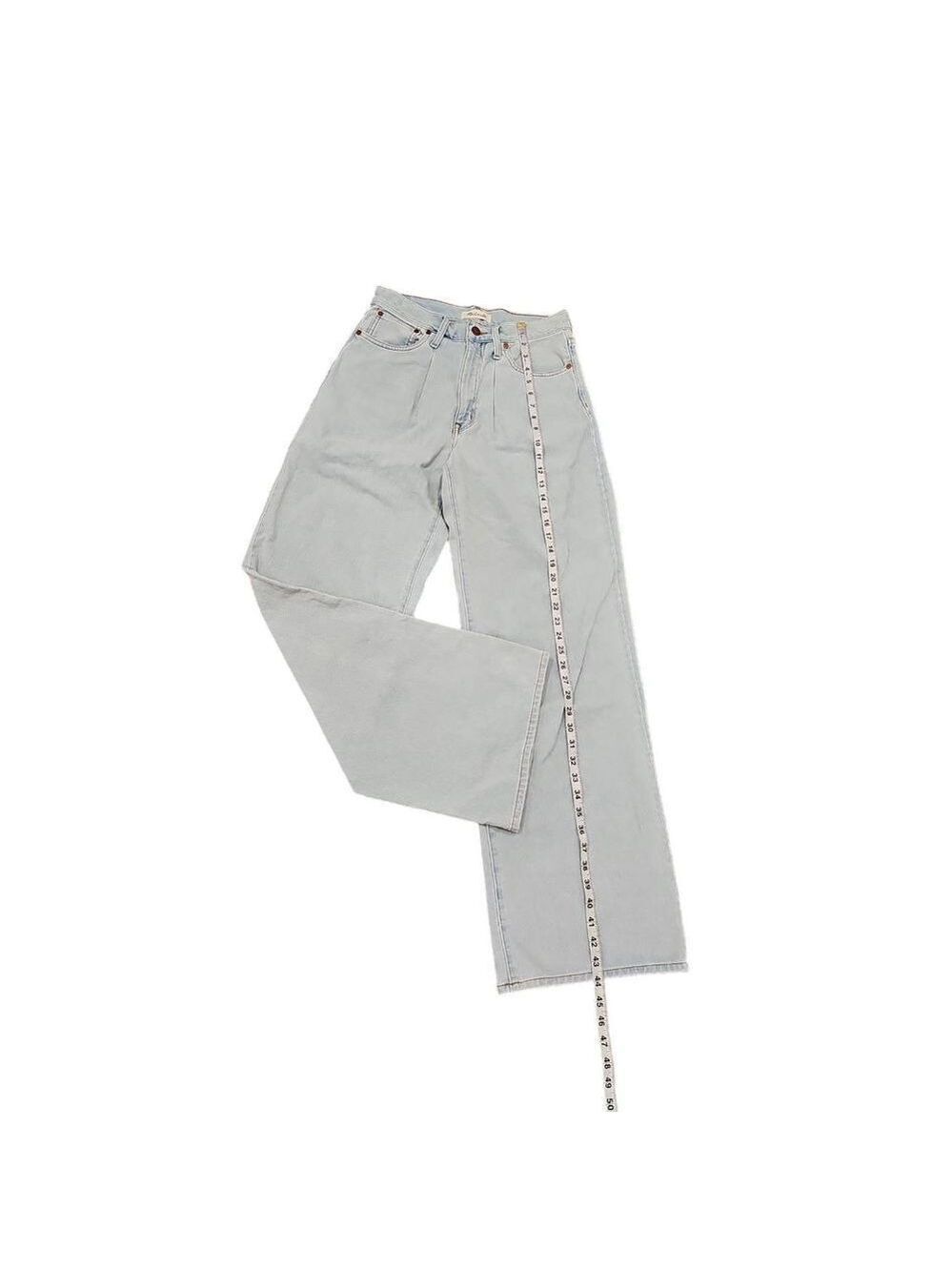 NWOT Madewell Superwide-Leg Jeans in Olcott Wash Sz 27 - Picture 7 of 12